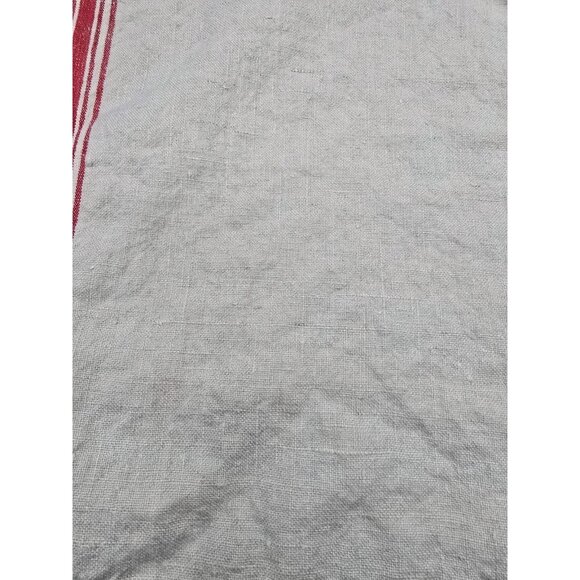 VTG Hand Embroidered Cross Stitch Kitchen Good Luck Linen Dish‎ Towel Black Cat - Picture 4 of 7